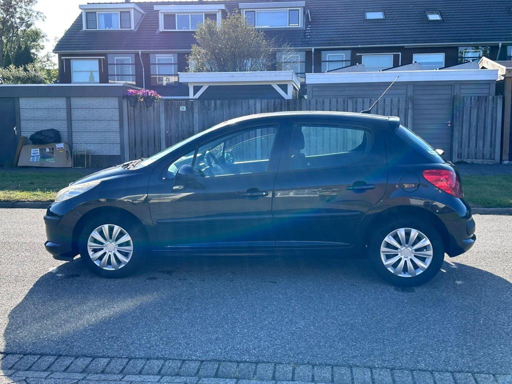 Peugeot 207 1.4 VTi X-line 5DR*Airco*30-09-2026 APK*Dealer o, Voorwielaandrijving, Gebruikt, 1153 kg, Zwart
