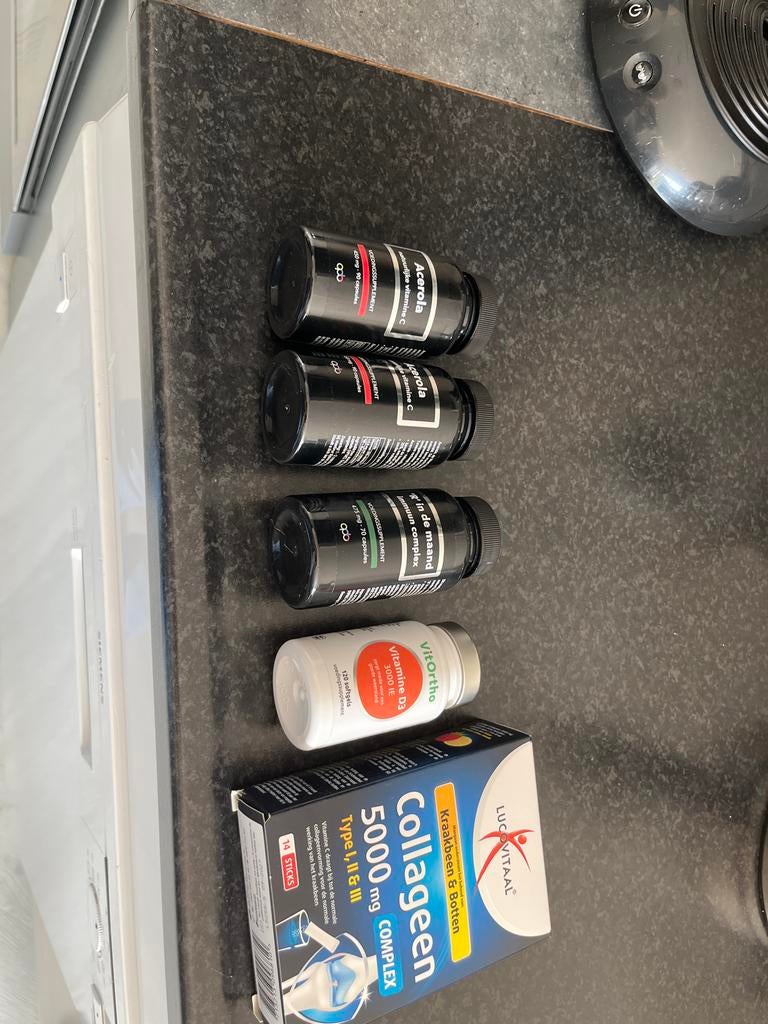 Voedingssupplementen: Acerola, Vitamine D3, Collageen, Ophalen of Verzenden, Nieuw, Poeder of Drank