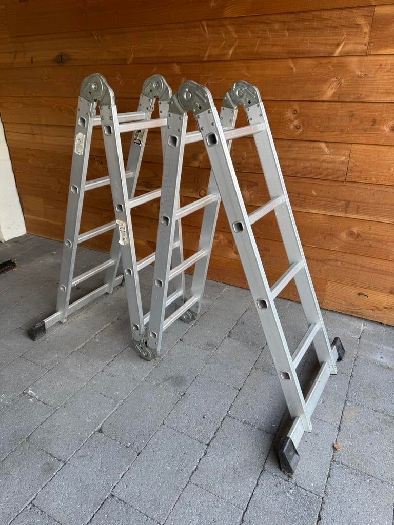 Opvouwbare trap, Doe-het-zelf en Verbouw, Ladders en Trappen, Ophalen, 2 tot 4 meter