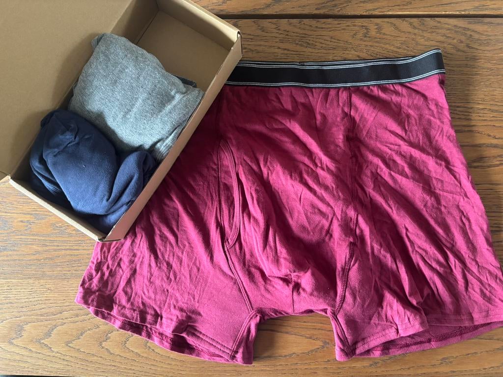 Tiichoo incontinentie ondergoed XXL, Kleding | Heren, Ondergoed, Verzenden, Blauw, Boxer