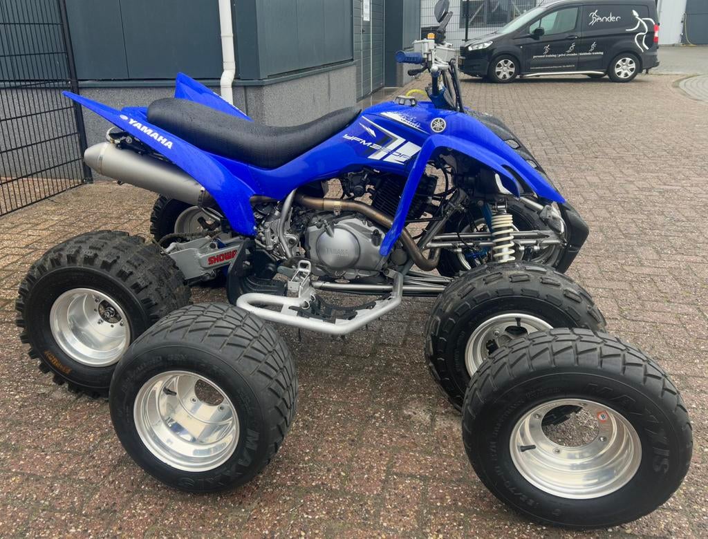 Quad velgen + banden Douglas / Maxxis–Yamaha Raptor 350/660, Ophalen, Gebruikt