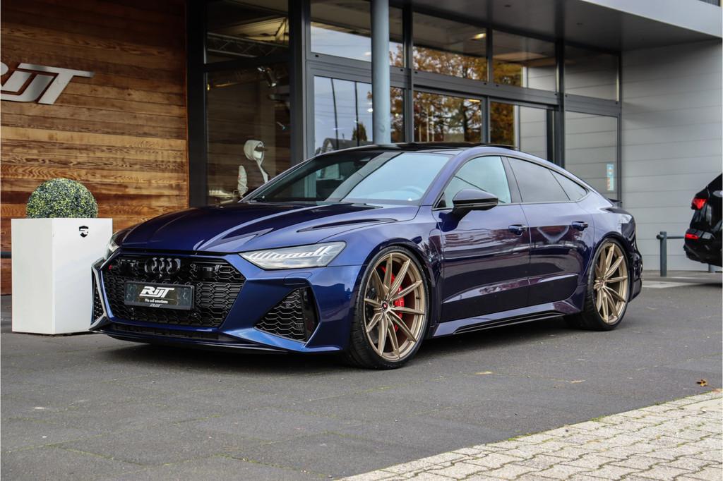 Audi RS7 4.0 V8 TFSI quattro *Dynamic Plus/4ws/Ceramic/Carbo, Auto's, Audi, Gebruikt, Bedrijf, Vierwielaandrijving, RS7