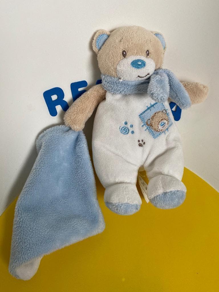 562 Toys beer beertje met blauw doekje, Ophalen of Verzenden, Zo goed als nieuw, Beer