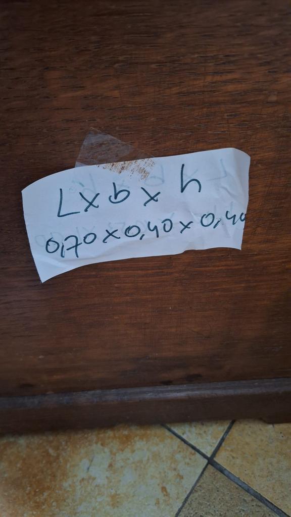 Antieke houten dekenkist metde hand gesneden, Antiek en Kunst, Ophalen