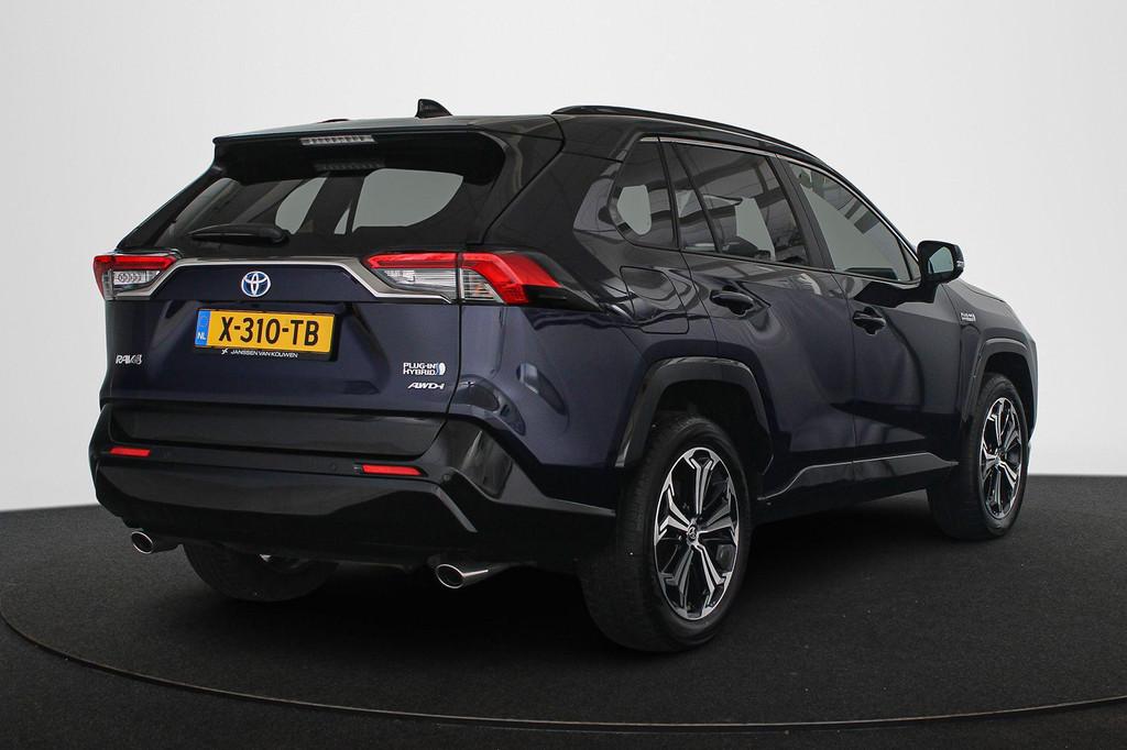 Toyota RAV4 2.5 Plug-in Hybrid AWD Bi-Tone Plus Stoelverwarm, Automaat, Gebruikt, 4 cilinders, Blauw