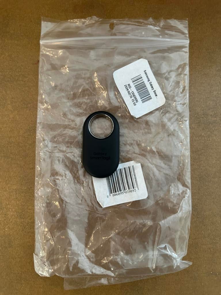 Samsung Galaxy SmartTag2 Bluetooth Tracker, Ophalen of Verzenden, Zo goed als nieuw, Zwart, Android