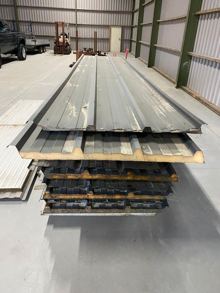 Dakplaten geisoleerd, Ophalen, Overige materialen, Gebruikt, Overige kleuren