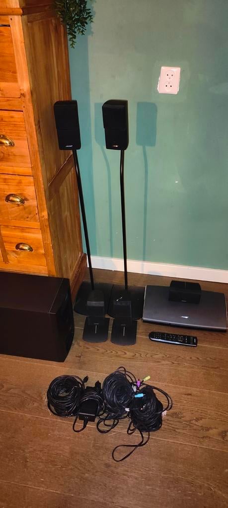Bose AV35 acoustimass 5 5.1 surround set, Gebruikt, 70 watt of meer, 5.1-systeem, Overige spelers