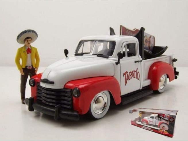 Chevrolet Pickup 1953 - Charro Man 1:24, Ophalen of Verzenden, Nieuw, Auto, Jada