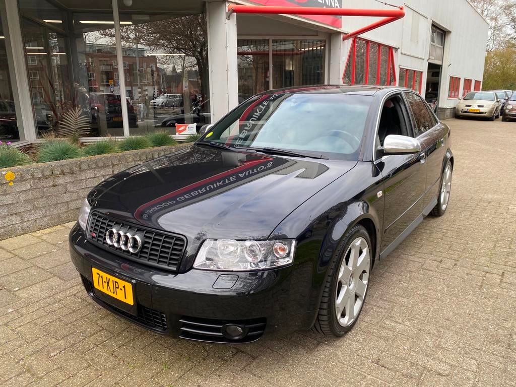 Audi S4 4.2 V8 Quattro Automaat ! ZEER MOOI ! - Inruil Mog, Automaat, Gebruikt, Zwart, Leder