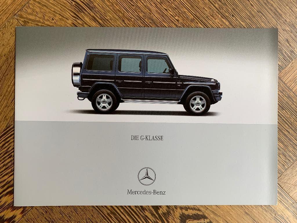 Folder brochure Mercedes-Benz nieuwe generatie G-klasse 2000, Nieuw, Mercedes-Benz, Mercedes, Ophalen of Verzenden
