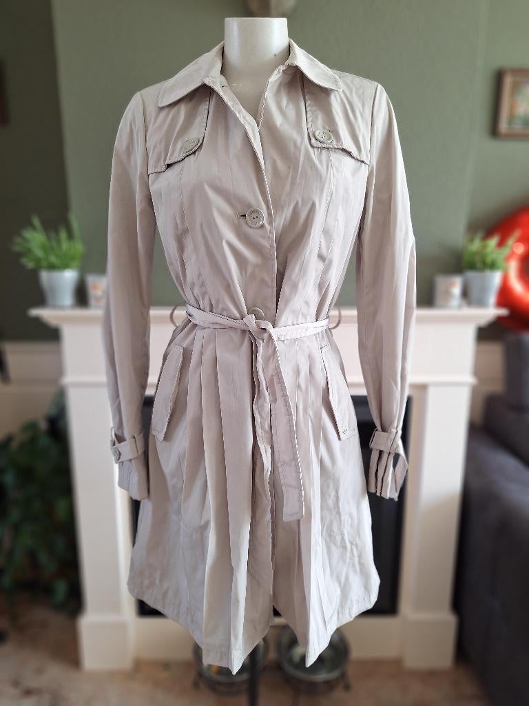 Emporio Armani trenchcoat tussen parka jas S 36 IT40, Kleding | Dames, Verzenden, Beige, Zo goed als nieuw, Emporio Armani