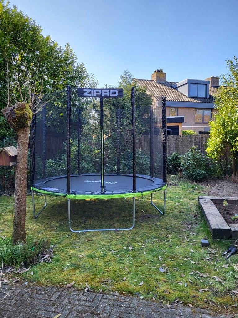 Zipro trampoline 3 meter met net en trapje, Ophalen
