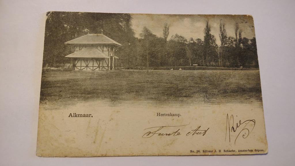 Alkmaar Hertenkamp, Verzamelen, Ansichtkaarten | Nederland, Ophalen of Verzenden