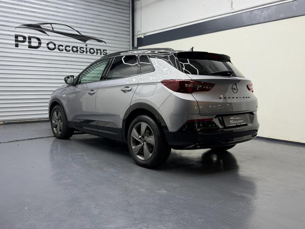Opel Grandland 1.6 Turbo Plug-In Hybrid 225PK - Camera - Win, Gebruikt, Zwart, 4 cilinders, LED verlichting