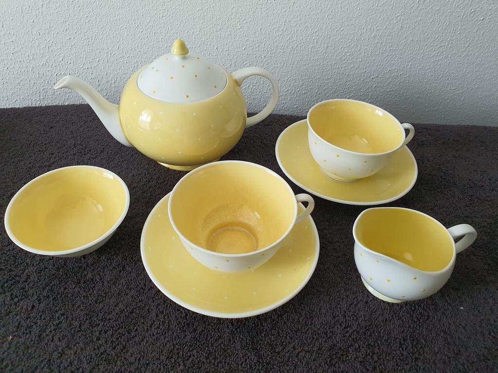 Susie Cooper Polka Dot theeset, Ophalen of Verzenden