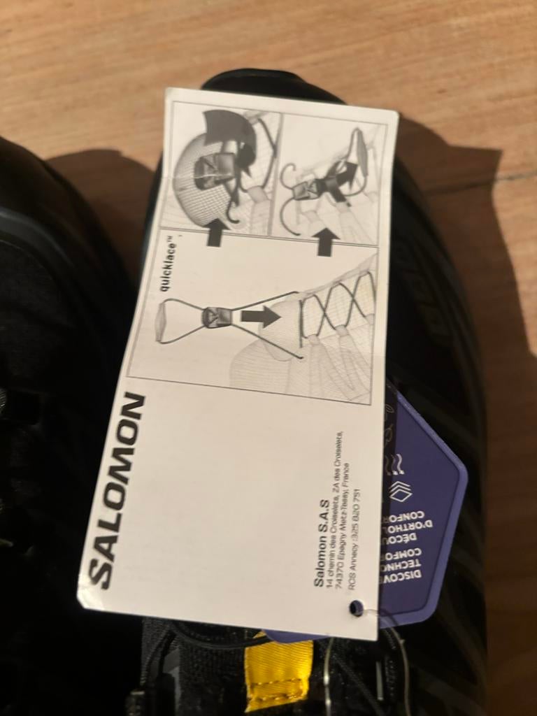 Salomon schoenen - Nieuw met labels, Ophalen of Verzenden, Nieuw, Zwart