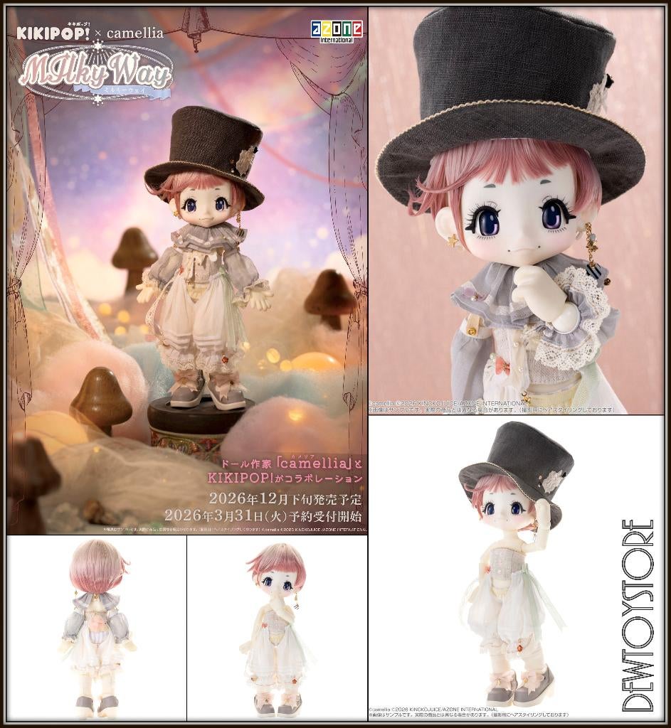 [Pre-order] Azone Doll - KIKIPOP! x Camellia - Milky Way, Verzenden, Nieuw