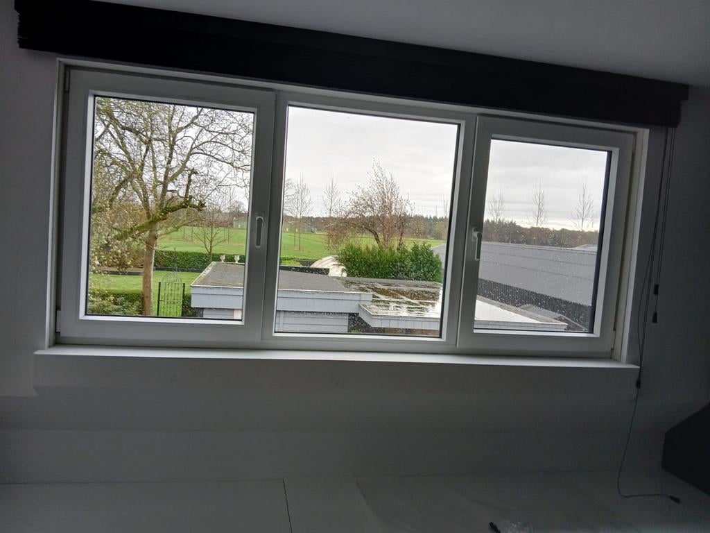 Dakkapel kozijn rall 7021 buitenwerkse afmeting 2500x1100, Ophalen, Kunststof, Raamkozijn, 75 tot 150 cm