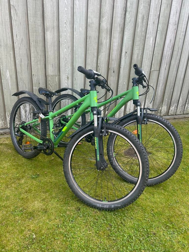 2 stuks Cube Acid Race tweeling jongens mountainbike 24 inch, Fietsen en Brommers, Fietsen | Jongens, Ophalen, Gebruikt, 24 inch