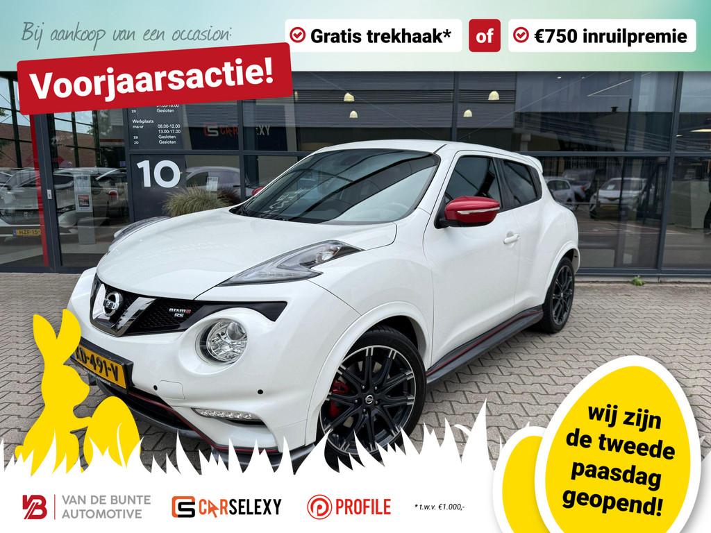 Nissan Juke 1.6 DIG-T Nismo RS *Apple Carplay/Android Auto *, Voorwielaandrijving, Gebruikt, 4 cilinders, Parkeersensor
