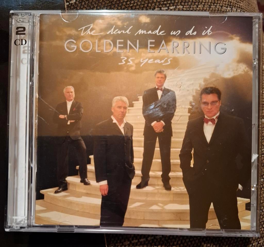 Golden Earring 34 years dubbel cd, Ophalen of Verzenden, Gebruikt