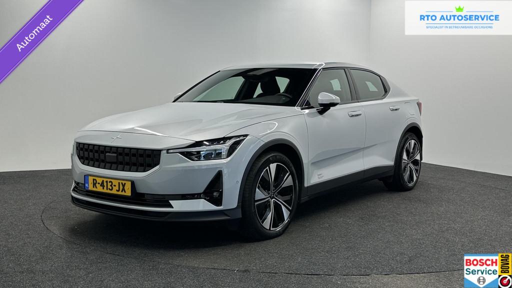 Polestar 2 Long Range Single Motor|SOH 92 %| 78 kWh 360 CAME, Auto's, Polestar, Polestar 2, Gebruikt, Zwart, Met garantie (alle)