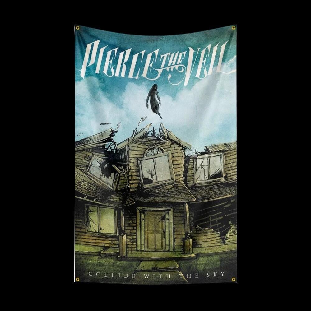 Grote vlaggen Pierce the Veil (150x90cm), Ophalen of Verzenden, Nieuw
