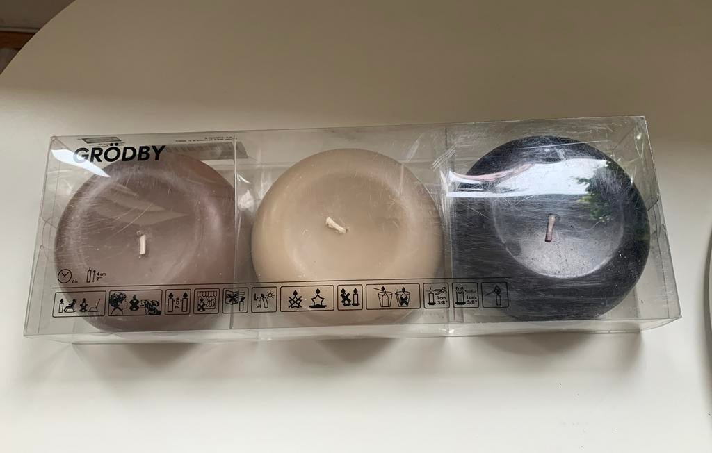 Ikea kaarsen, Ophalen of Verzenden, Nieuw, Overige materialen, Minder dan 25 cm