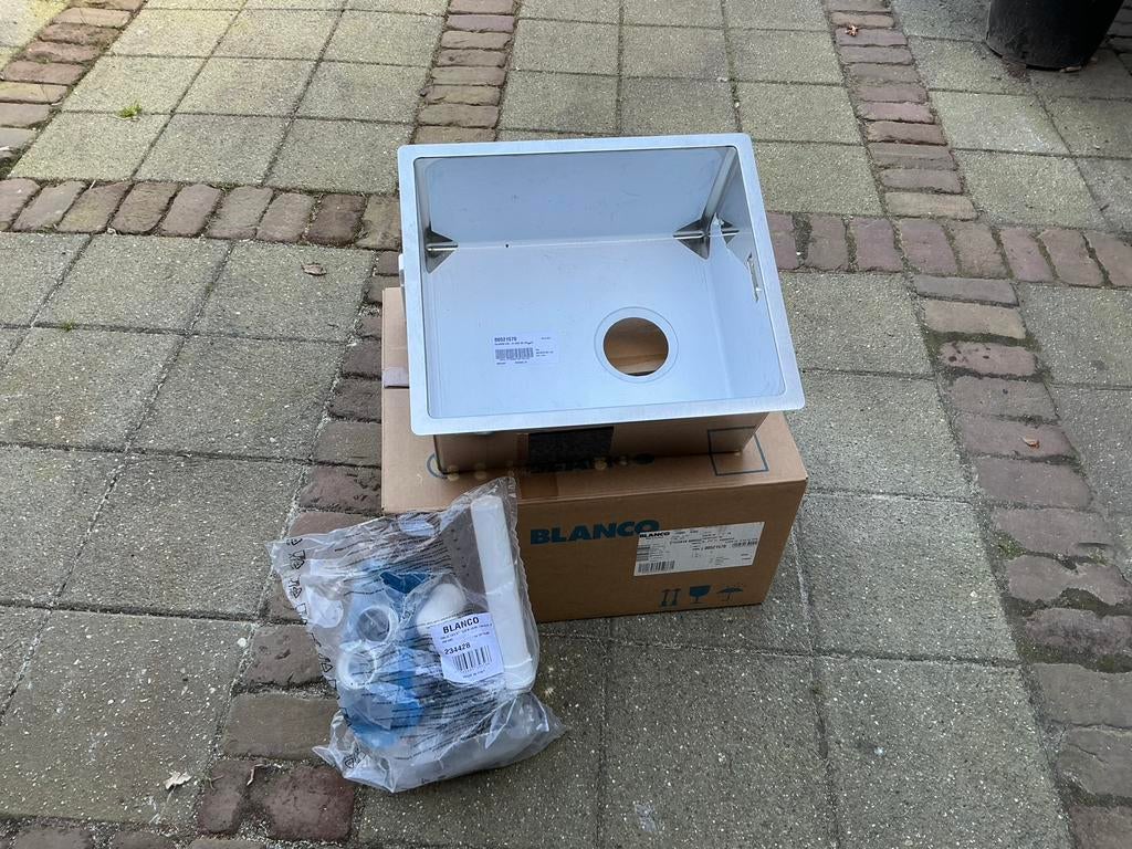 Rvs spoelbak, Huis en Inrichting, Keuken | Keukenelementen, Ophalen, Minder dan 50 cm, Overige kleuren, Nieuw