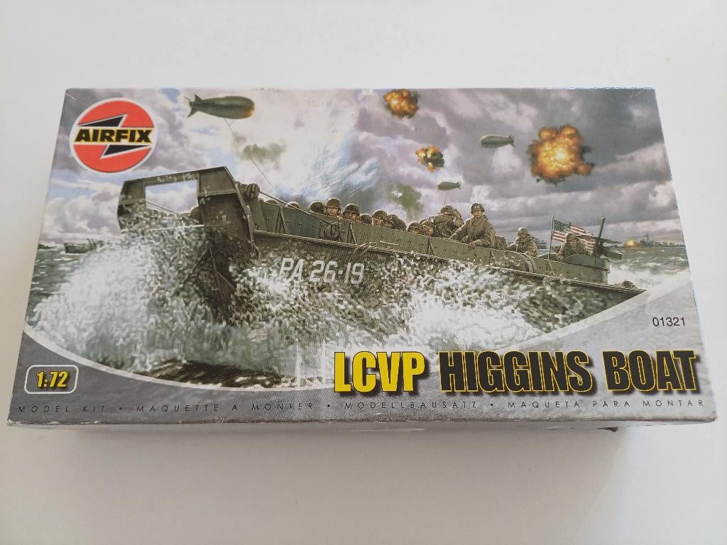 Airfix LCVP Landing Craft bouwdoos, Hobby en Vrije tijd, Modelbouw | Boten en Schepen, Gebruikt, Airfix, Ophalen of Verzenden