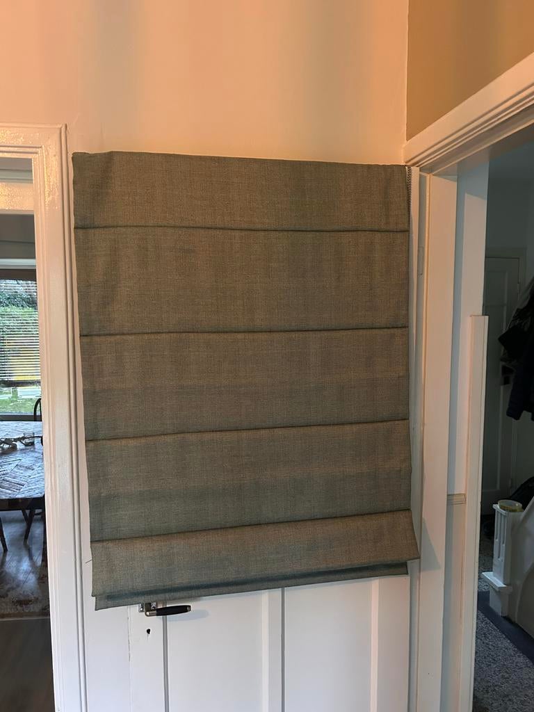 Veneta Vouwgordijnen Groen (RAL 9757) - Diverse Maten, Ophalen, 100 tot 150 cm, 150 tot 200 cm, Zo goed als nieuw