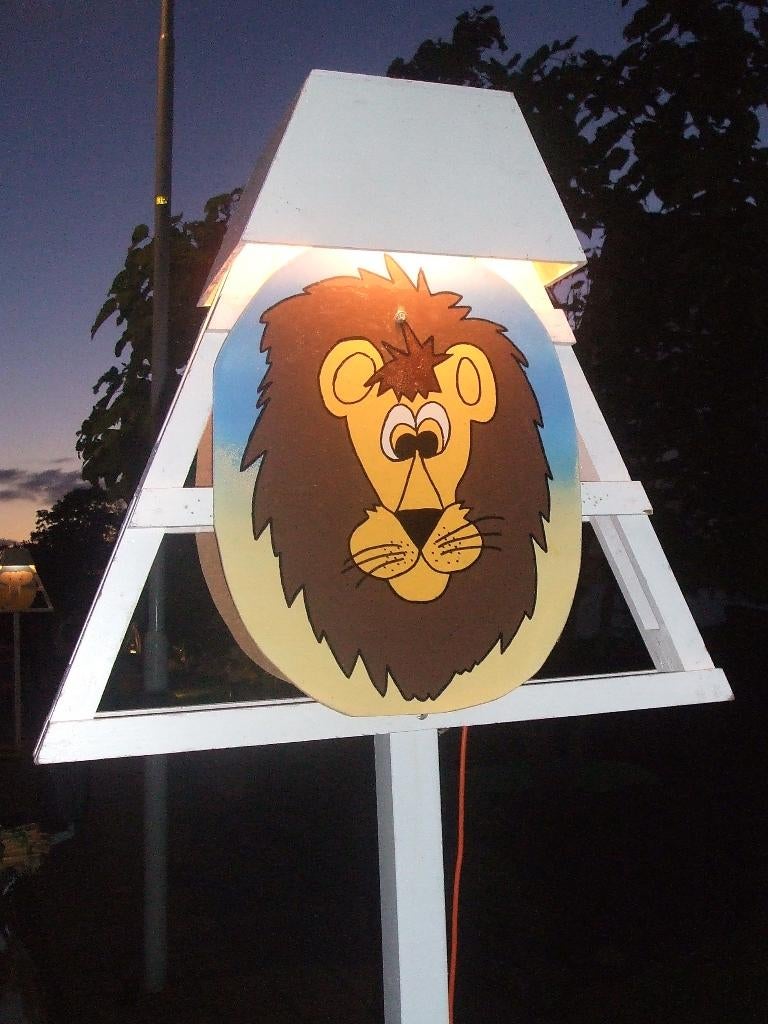 te huur feestpalen jungledieren giraf, olifant, leeuw, zebra, Ophalen, Gebruikt, Overige