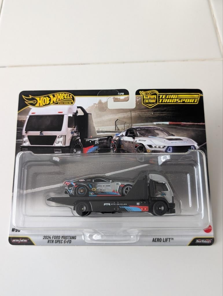 Hot Wheels Team Transport Ford Mustang #90, Ophalen of Verzenden, Nieuw, Auto