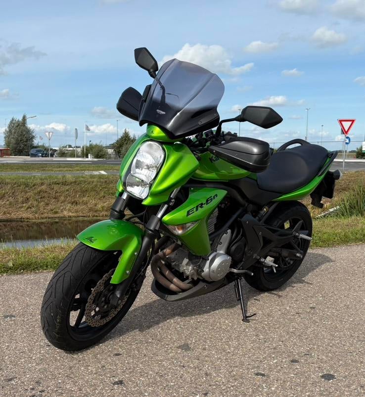 Kawasaki ER-6N groen 2008 ABS