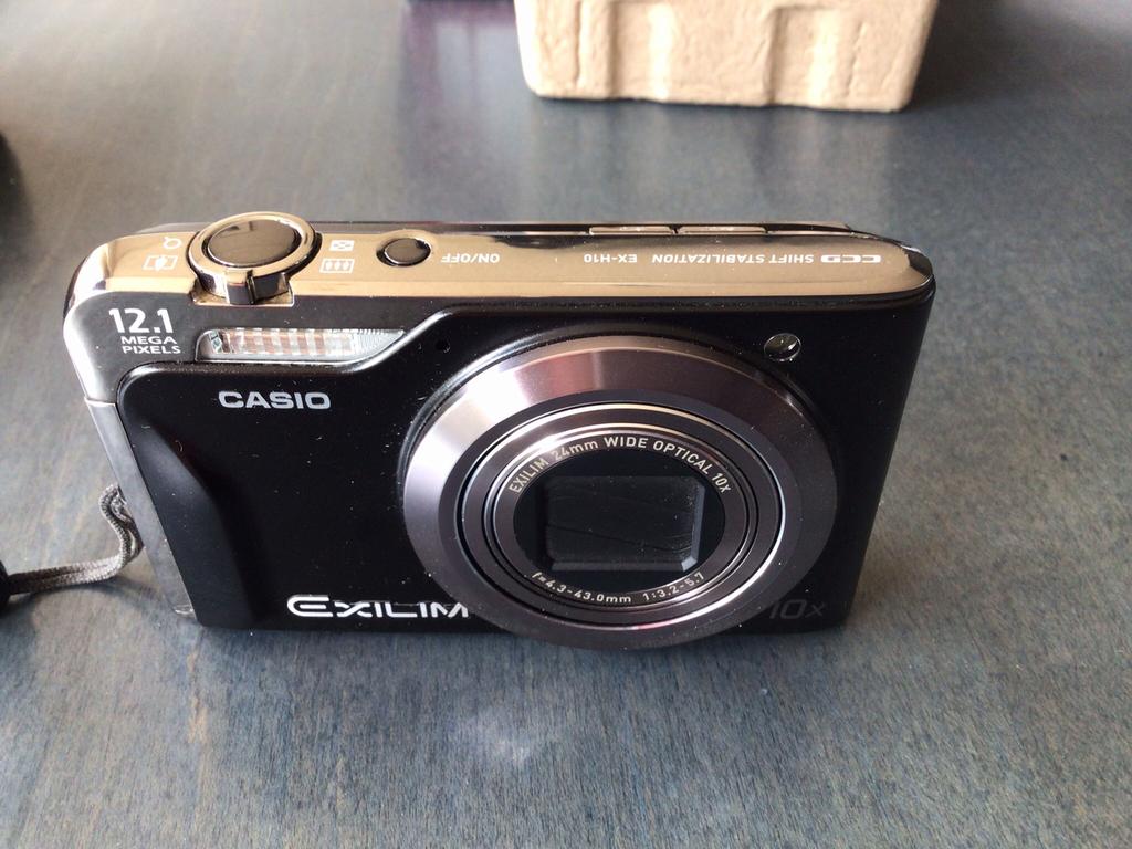 Casio EX-H10 compact camera Exilim 12,1 mega pixels digitaal, Gebruikt, 12 Megapixel, Compact, Ophalen of Verzenden