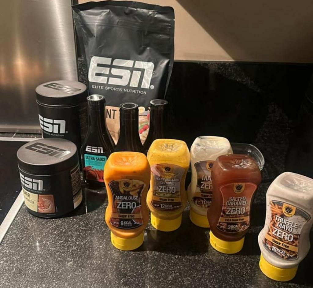 ESN supplementen en sauzen (deels nieuw), Ophalen of Verzenden, Zo goed als nieuw