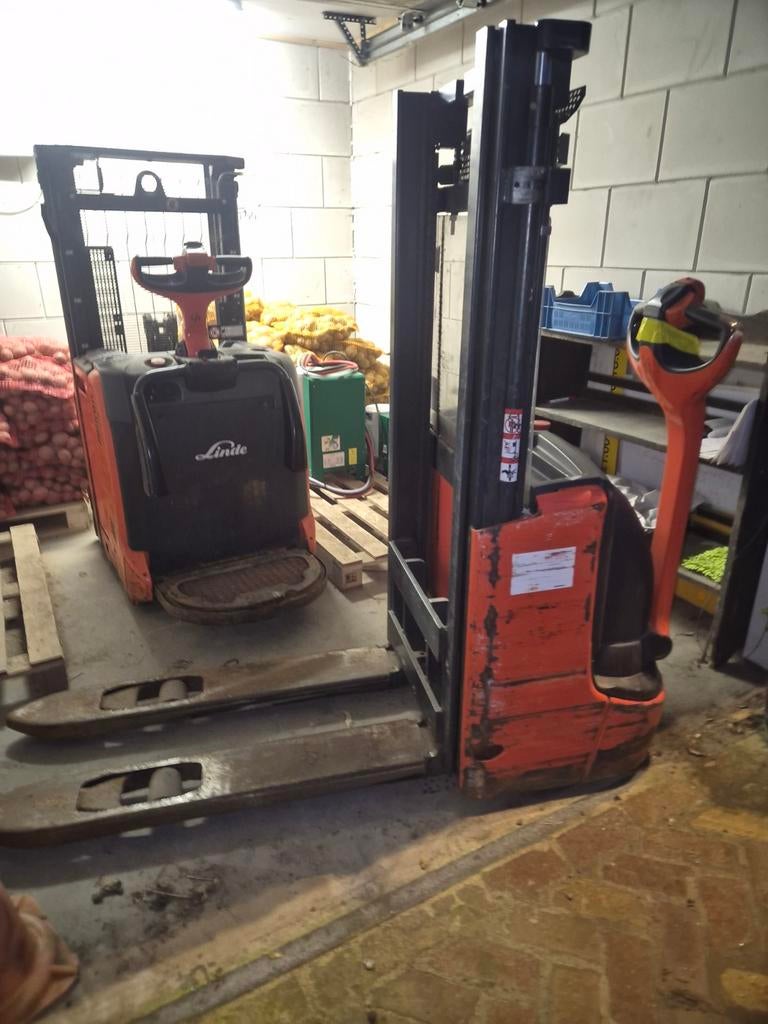 Linde L10 Stapelaar - 2450mm Mast, Zakelijke goederen, Machines en Bouw | Heftrucks en Intern transport, Stapelaar, Elektrisch