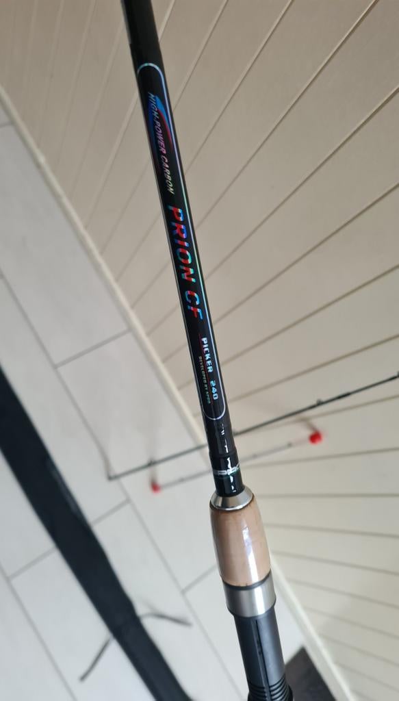 Spro prion CF picker. 2.40m., Ophalen, Werphengel, Nieuw, Prion CF