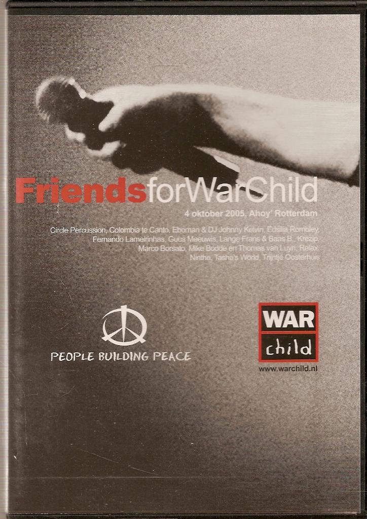Friends for Warchild, 4 oktober 2005 Ahoy, Rotterdam, Alle leeftijden, Ophalen of Verzenden, Nieuw in verpakking, Muziek en Concerten