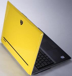 ASUs Lamborghini laptop Windows XP, Computers en Software, Chromebooks, Zo goed als nieuw, 4 GB of minder, 32 GB of minder, Ophalen of Verzenden