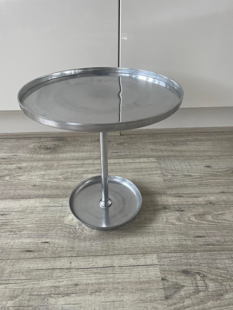 Zilverkleurige Lyndon Cake Stand Round L Riviera Maison, Ophalen of Verzenden