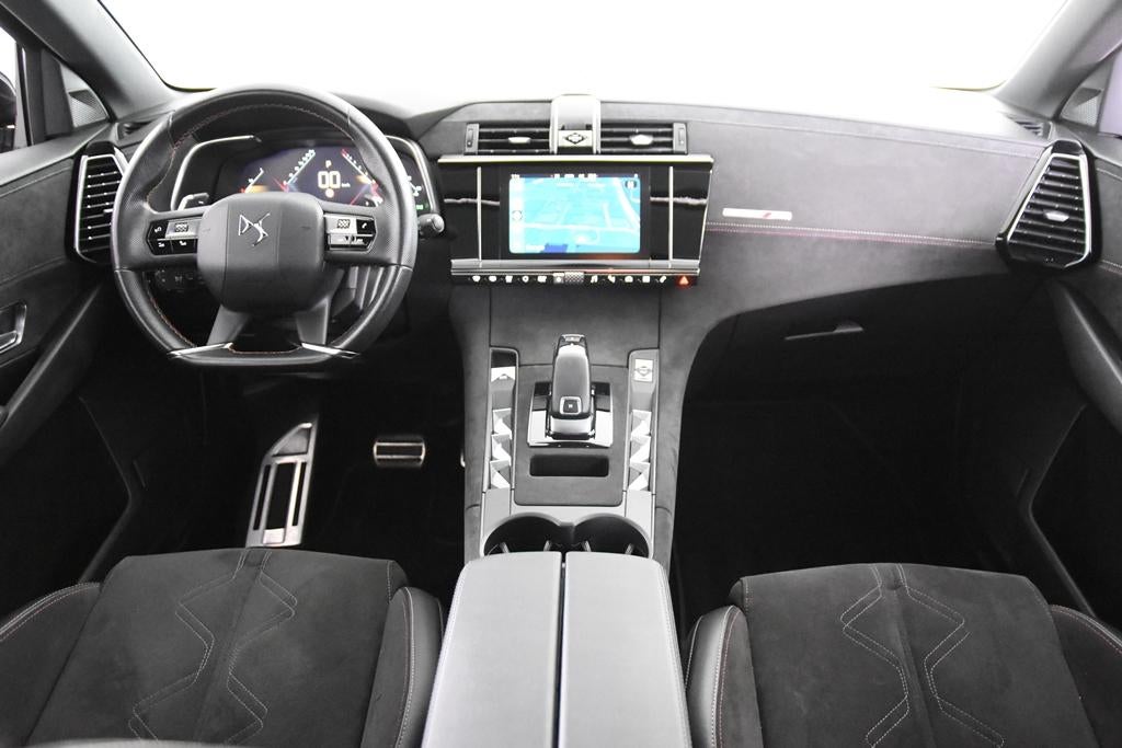 DS 7 Crossback Performance Line *1ste Eigenaar*Leer*Panorama, Gebruikt, 1199 cc, Zwart, Bedrijf
