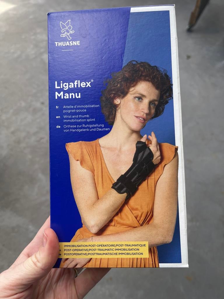 Polsbrace rechts Thuasne Ligaflex Manu nieuw in verpakking, Ophalen of Verzenden, Nieuw