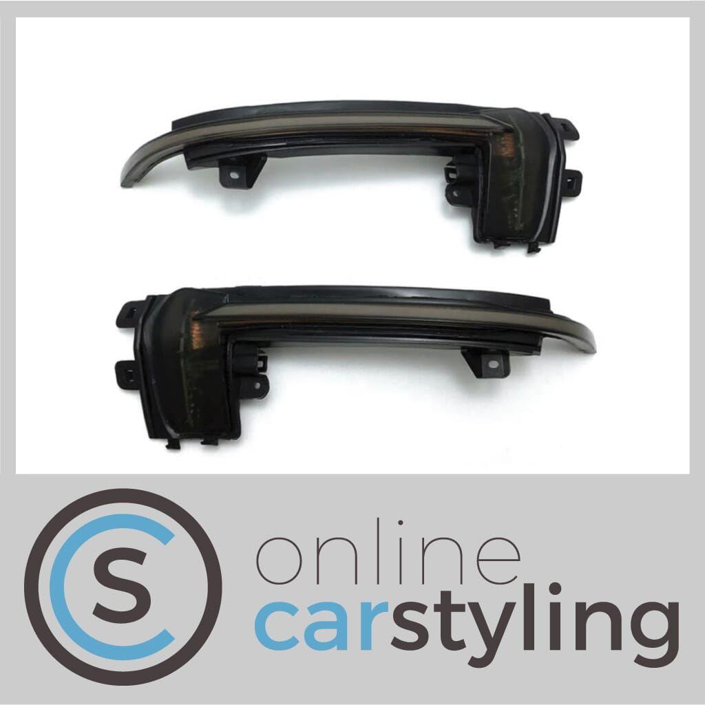 Dynamische LED knipperlichten Deurspiegels Audi Q3 Smoke, -, -, Nieuw, -