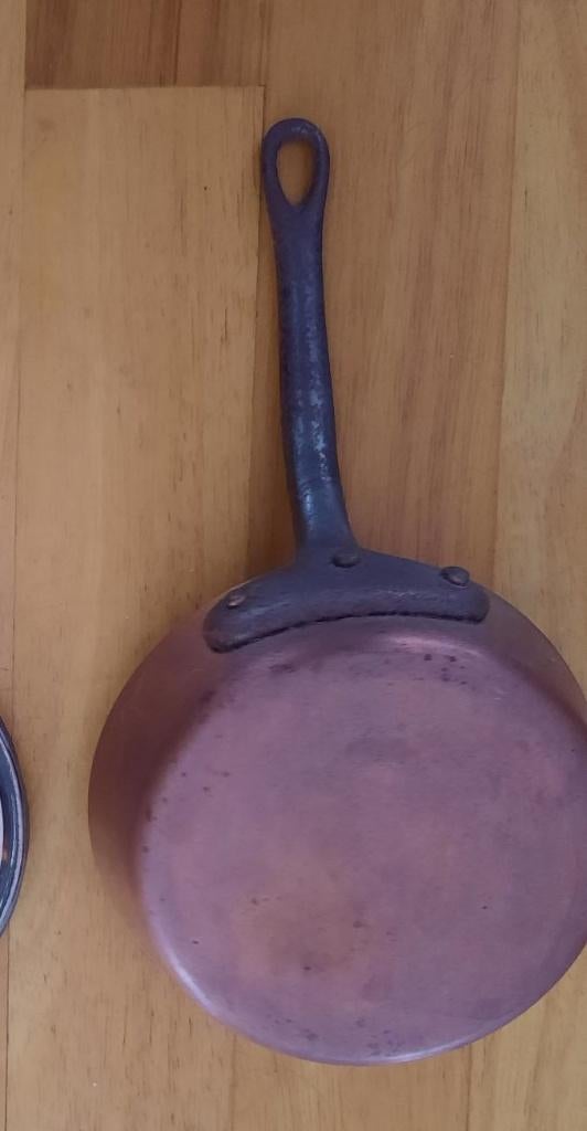 koekenpannetje koper(kleurig) € 7,50, Ophalen of Verzenden