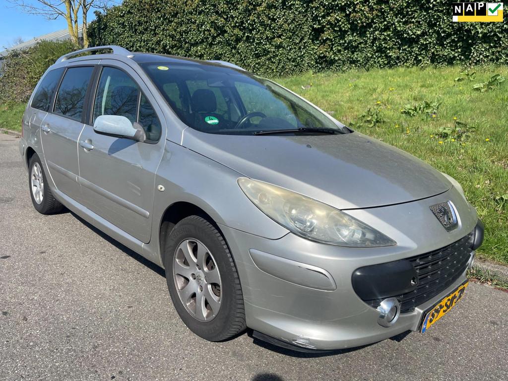 Peugeot 307 SW 1.6-16V Pack 7 persoons - Clima, Auto's, Peugeot, Gebruikt, 4 cilinders, 715 kg, 7 stoelen