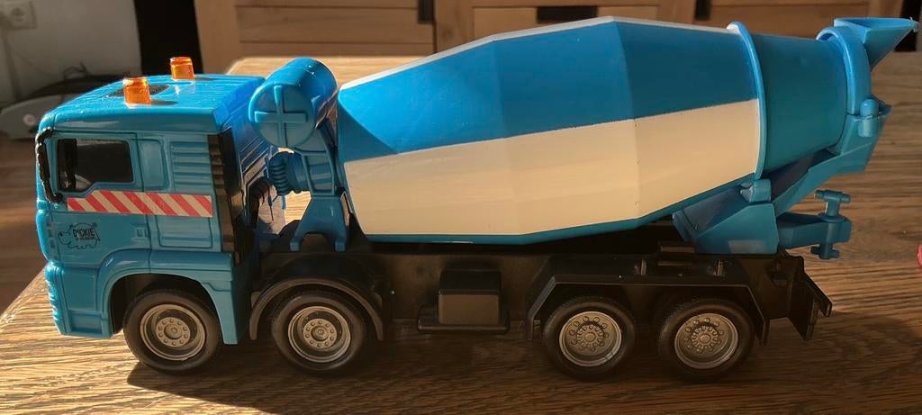 Grote Vrachtwagen Betonmixer MAN  23.5 CM LENGTE, Ophalen of Verzenden, Gebruikt, Bus of Vrachtwagen