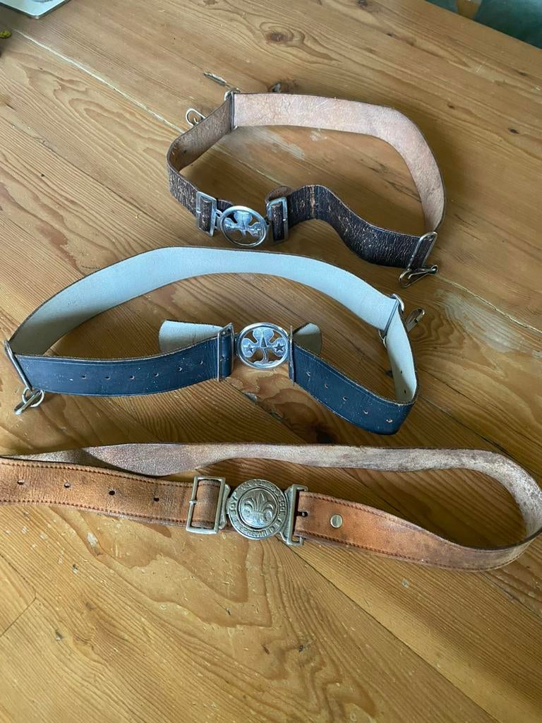 Scouting riemen, Ophalen of Verzenden, Gebruikt, Overige typen