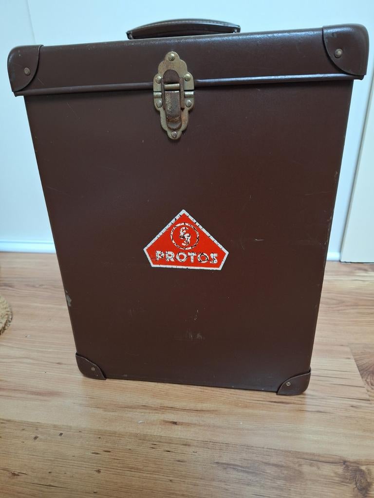 Vintage Protos opbergkoffer jaren '40, Ophalen of Verzenden